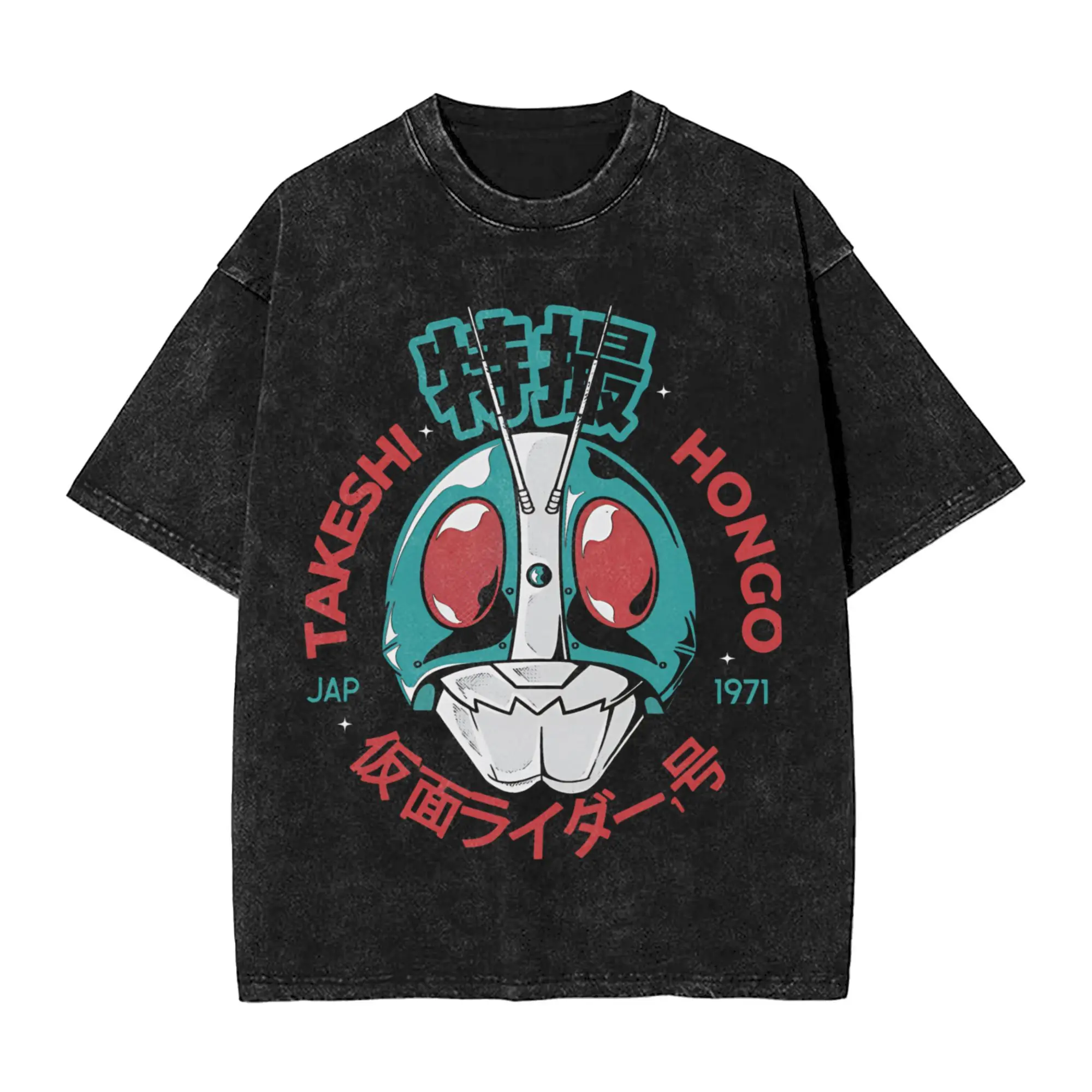 

Super Rider Ramos Rider Футболки в стиле хип-хоп Промытая футболка большого размера с короткими рукавами Модные для мужчин и женщин Уличная одежда Летние футболки