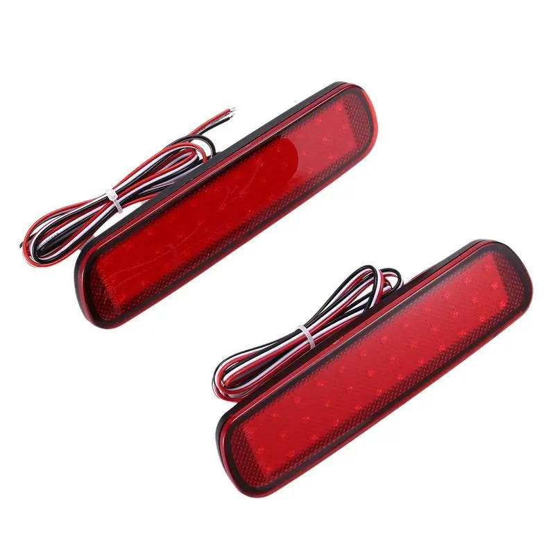 Reliable-Car LED Rear Bumper Reflector Light For Toyota Land Cruiser 100/Cygnus LX470 LED Warning Light Brake Lamp Tail Lantern