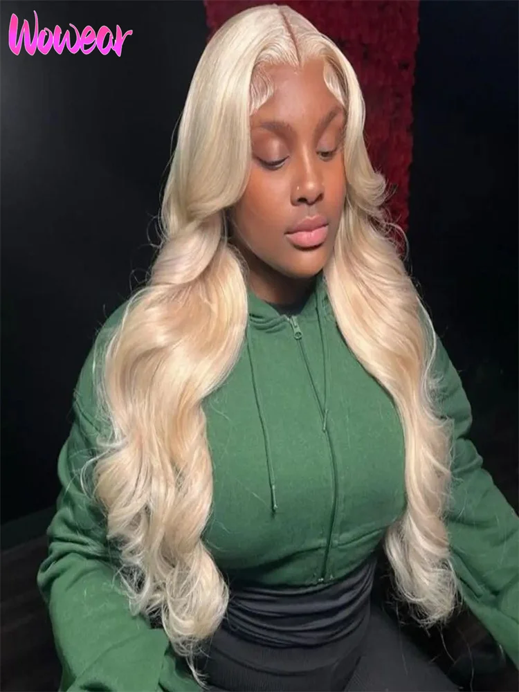 

Wowear Blonde Body Wave Lace Front Wig Hd Transparent Lace 13x4 13x6 Human Hair Wig 613 Pre Plucked Hd Frontal Wigs For Women