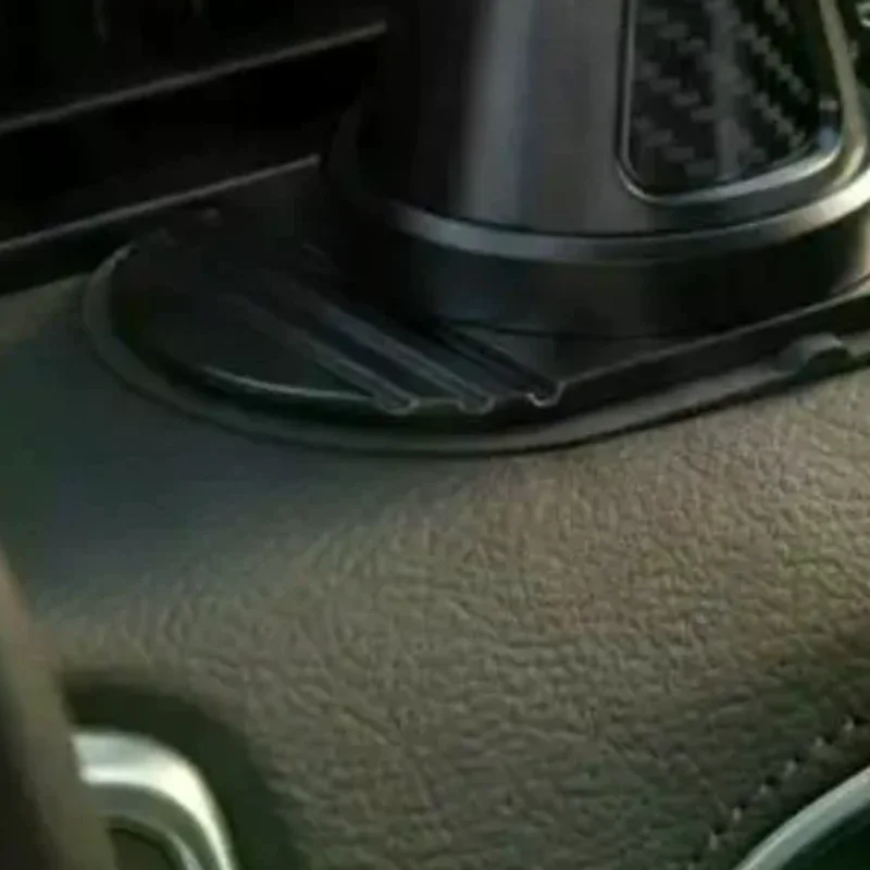 Base de suporte para telefone de carro, rotação de 360 ​​graus, cabeça esférica adesiva para painel, superfícies planas e curvas
