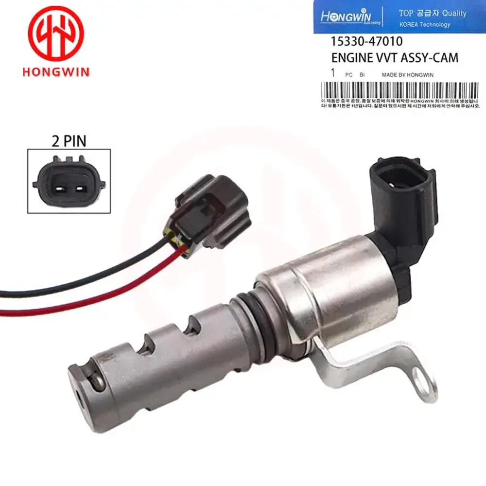 

For Toyota Auris Corolla Cruiser Yaris Scion iQ 2012-2015 Engine VVT Variable Timing Solenoid Exhaust OE 15330-0Y010 15330-47010