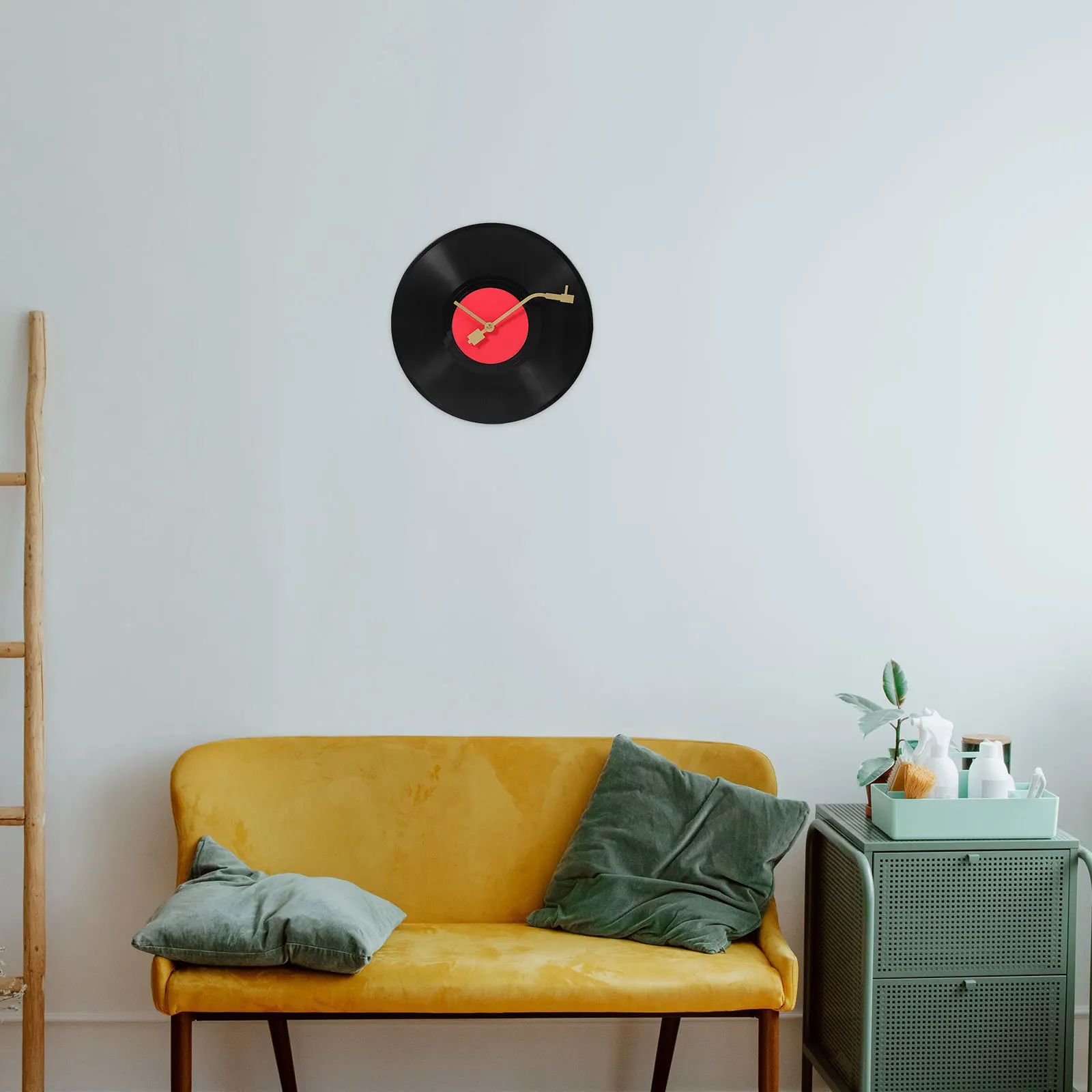 

1 set 1 Set Vinyl Record Retro Style Decorative Round Hanging For Living Room Office Home Household Unique Creative Vintage Art
