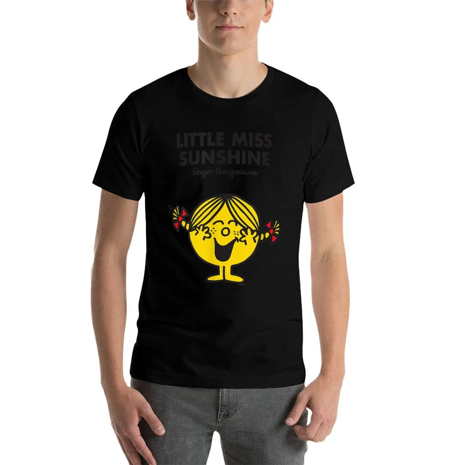 هدية اليوم للسيد الرجال ليتل ملكة جمال صن شاين مضحك الهدايا الجرافيك تي شيرت تي شيرت رجل القطن تي شيرت #4