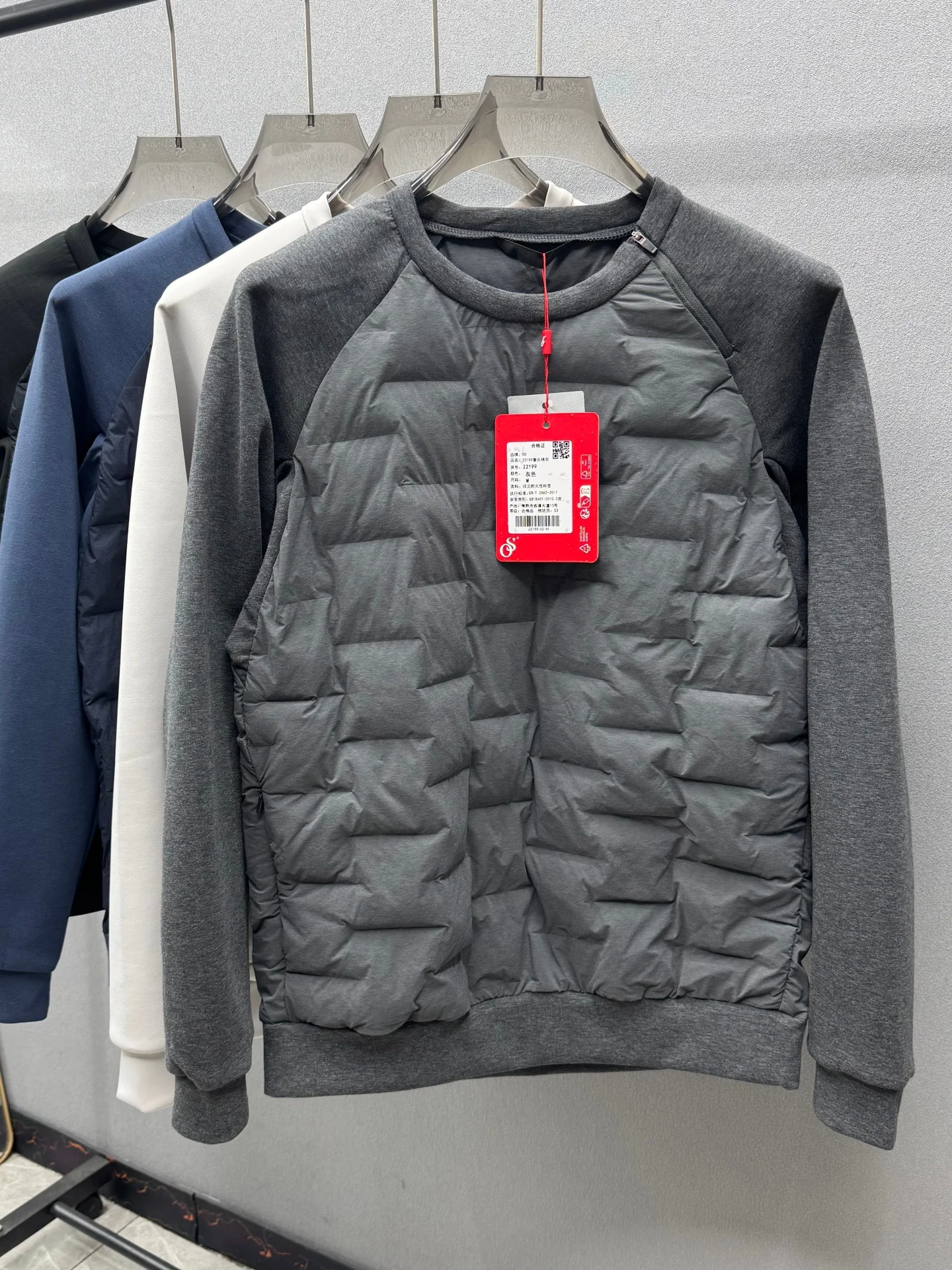 

Мужская утепленная хлопковая куртка с круглым вырезом, ветрозащитная, модная, городская, с длинными рукавами, повседневная верхняя одежда, теплая внутренняя подкладка