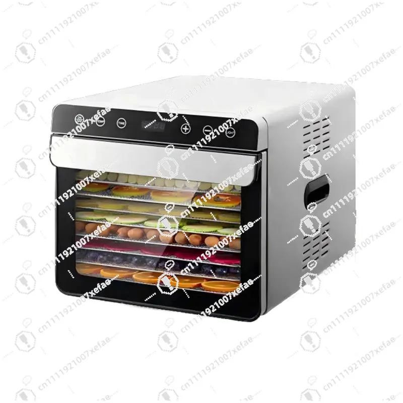 Electric food dehydrator household and commercial digital control 8-layer air dryer