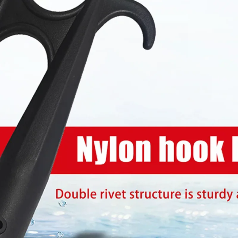 Nylon Boat Hook Rust-Resistant Boats Hook Head End For Mooring Yacht Nylon Mooring Boat Hook Head Replace Top Boat Accessories