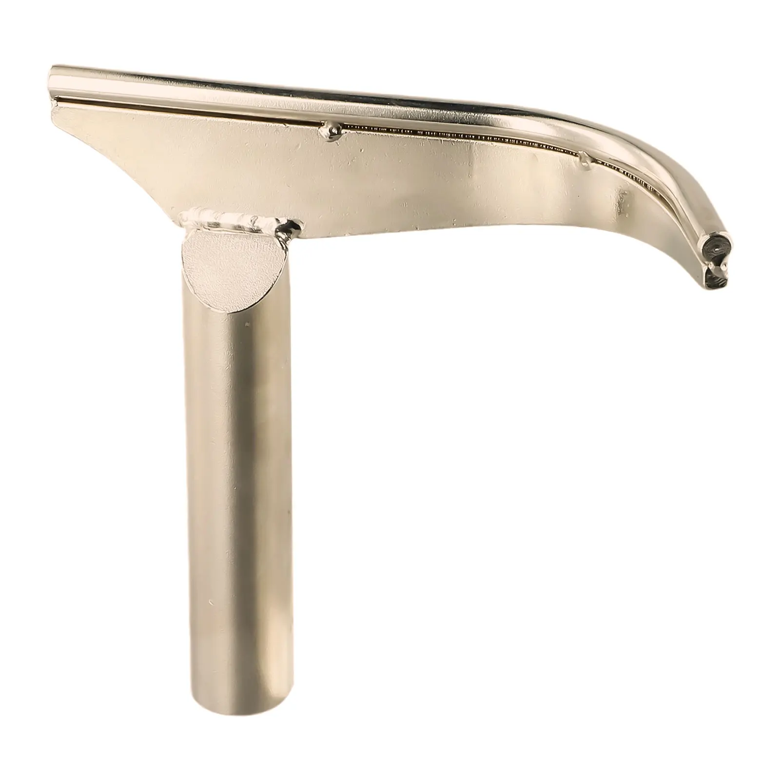 

Unique Concave Design Hardened Steel Top Stainless Steel Shank Tool Rest Curved Service Life Diameter Suitable