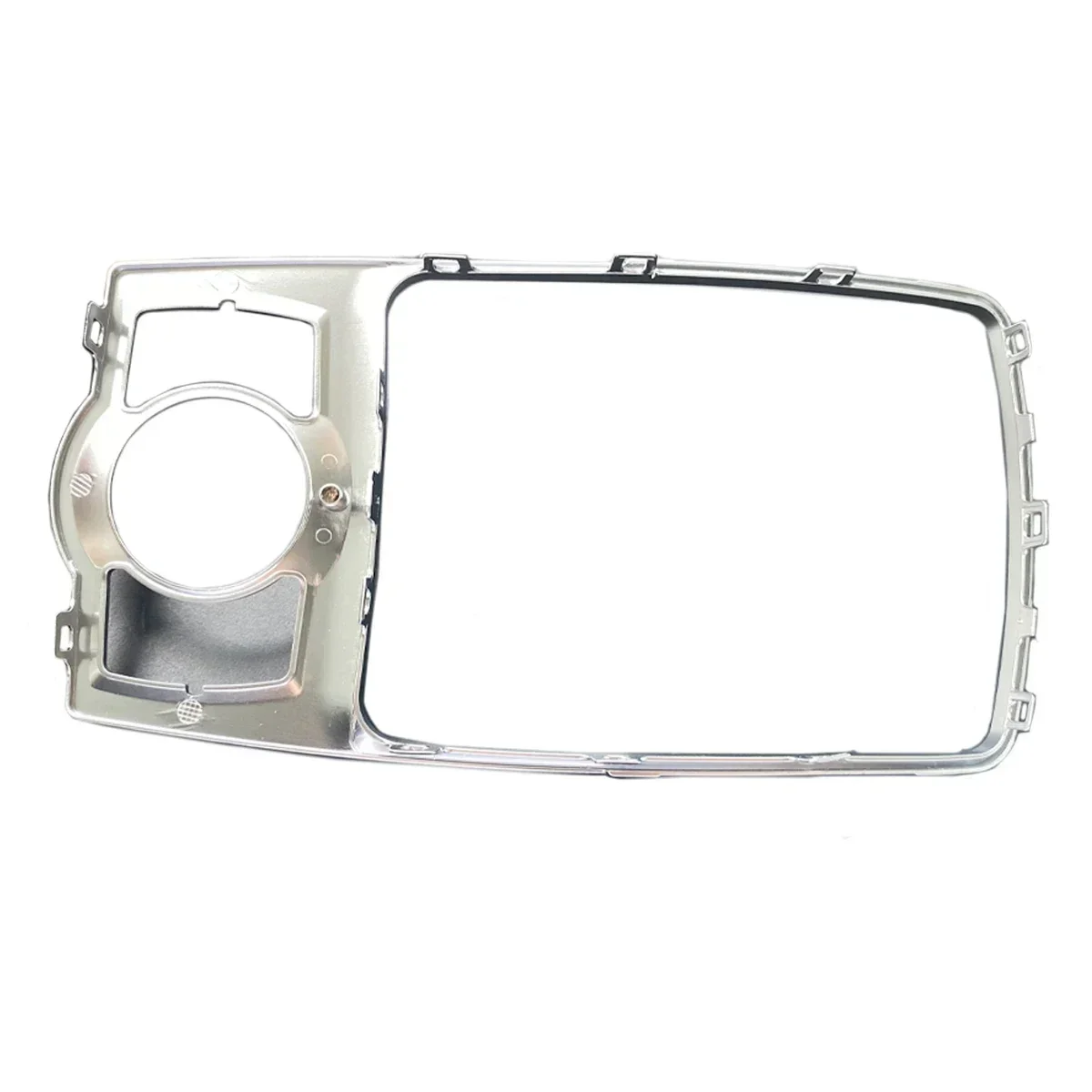 For Audi A6 C6 Avant Q7 4L Quattro 2007-2012 4L0864260A 4F0864260A Dash AT Gear Selector Tunnel Bezel Chrome MMI Frame Cap Trim