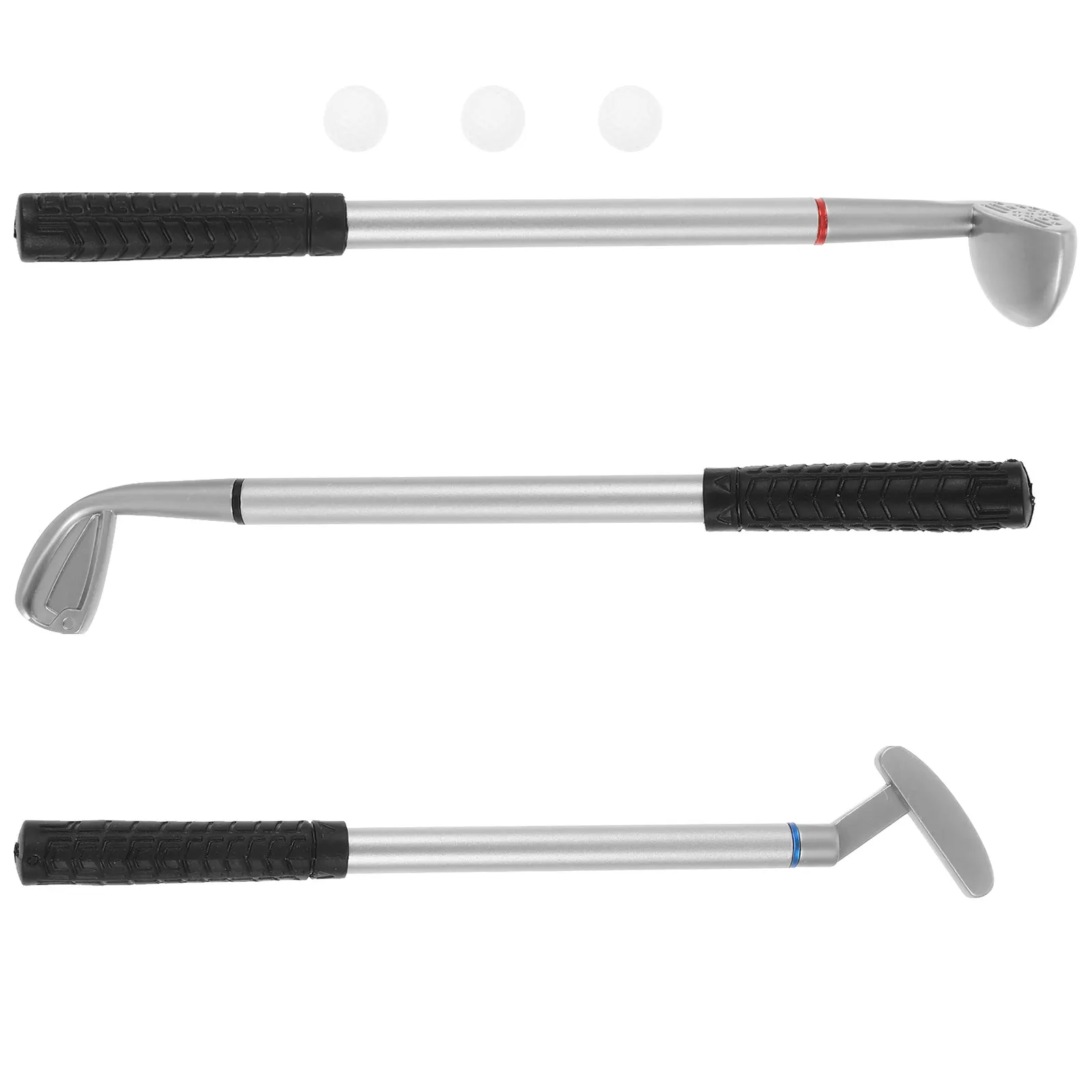 

3 комплекта мини-ручек Brassie Golf Ballpoint, тонкие, легкие, портативные, офисные канцелярские принадлежности, настольные ручки, подарок для мужчин, на годовщину свадьбы