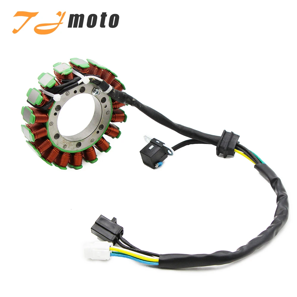 

Motorcycle Engine Magneto Generator Stator Coil For Suzuki LTA400 Eiger Auto 2WD 4WD LTF400 Eiger 2WD 32102-38F01 32101-38F00