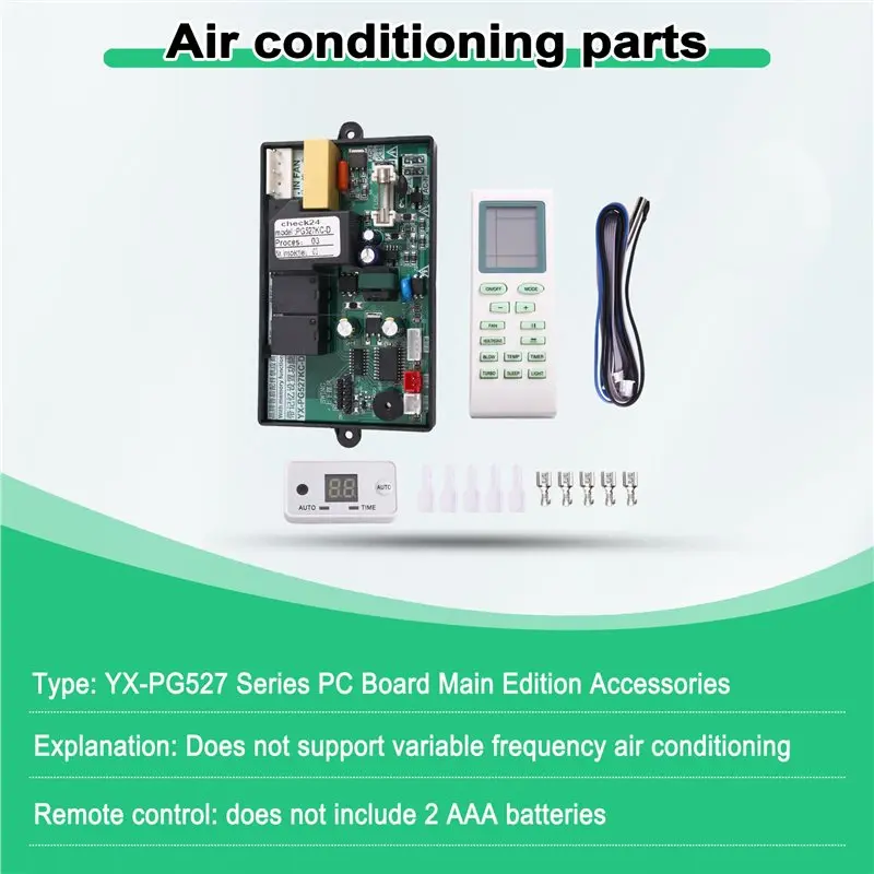 [B24B!】 PG527 Control Board With Display For Fixed-Frequency For Wall-Mounted Air Conditioners