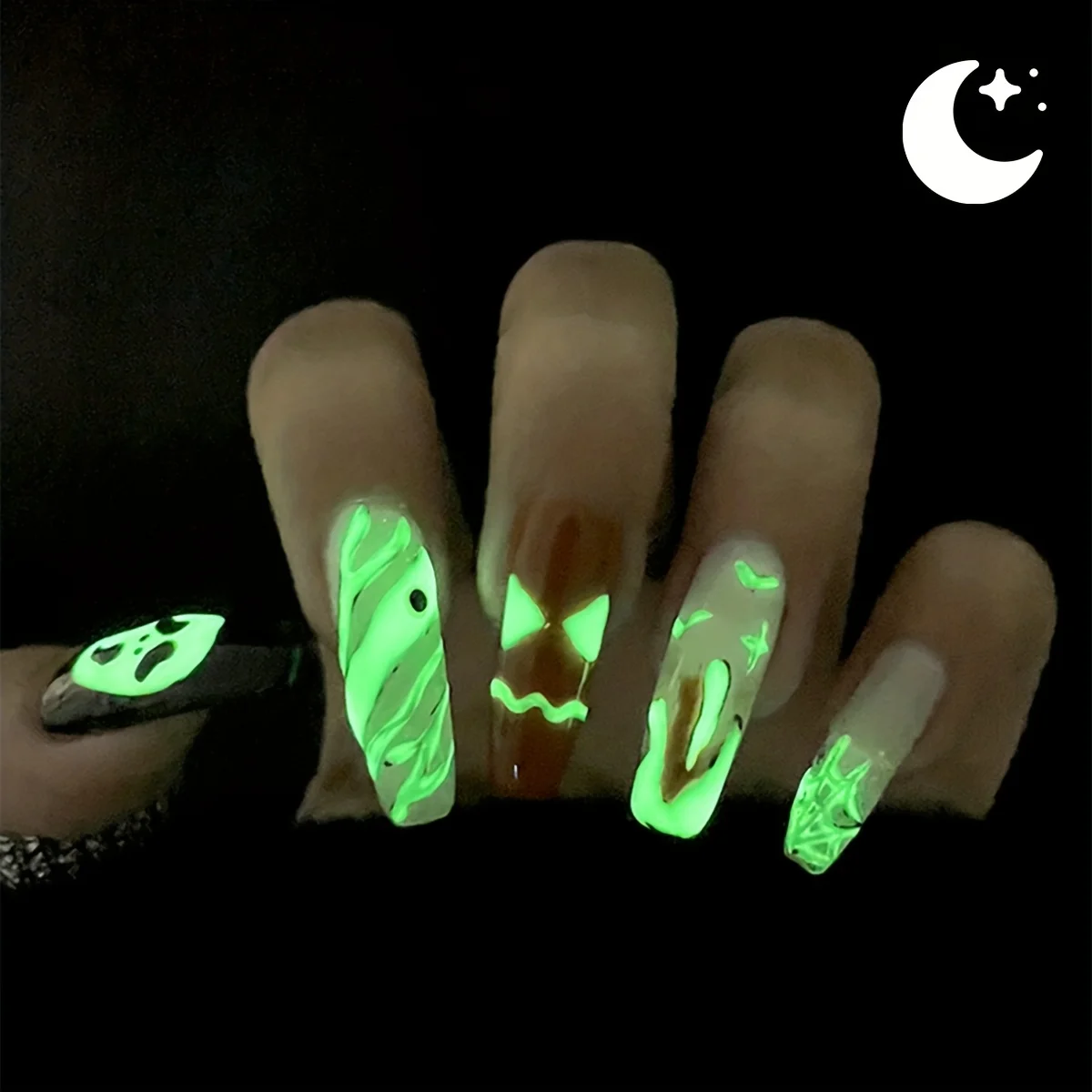 XEIJAYI 1個入り 蛍光ジェルポリッシュ、暗闇で鮮やかなネオン光を放つUV/LEDネイルジェル、長持ちするサロン効果。