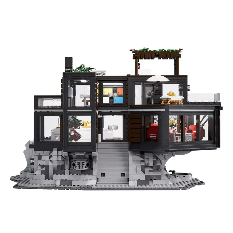 Blocs de Construction Street View, 3388 pièces, ensembles MOC, maison des vampires, Villa moderne, modèle de briques, jouets de Construction MOC, cadeaux