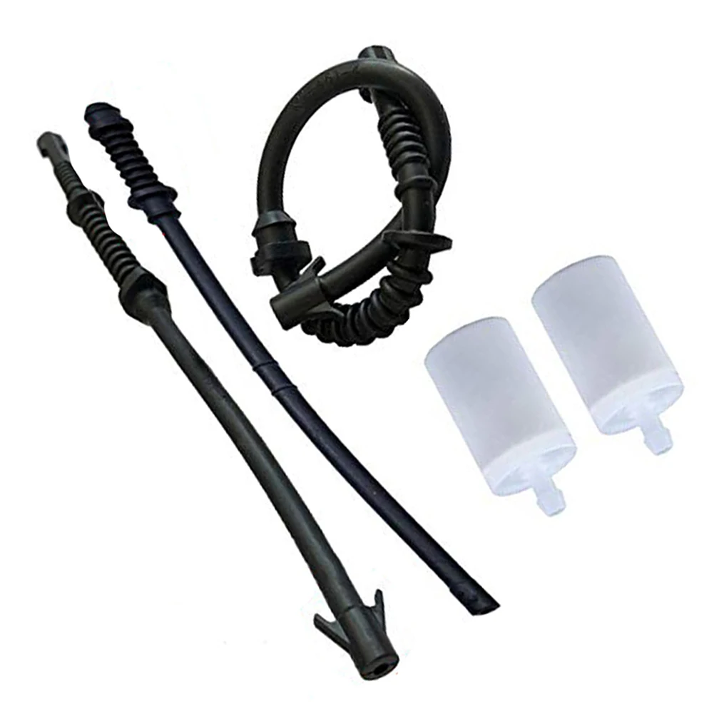 Fuel System Hose Kit for For 440 For 440E 445 445E 450 450E Chainsaws Includes 2 Fuel Lines 1 Return Line Filter