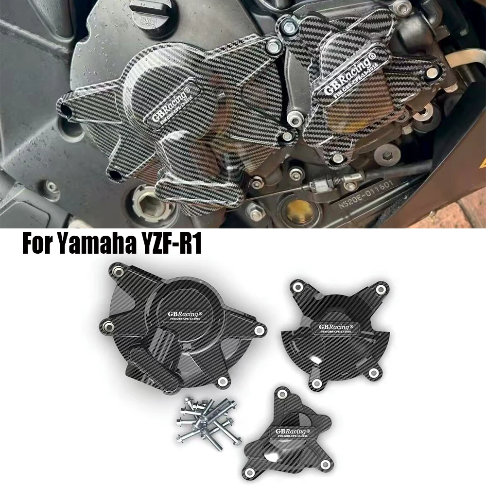 

Для Yamaha YZF-R1 2009 2010 2011 2012 2013 2014 капот двигателя мотоцикла защитный корпус аксессуары 2009-2014