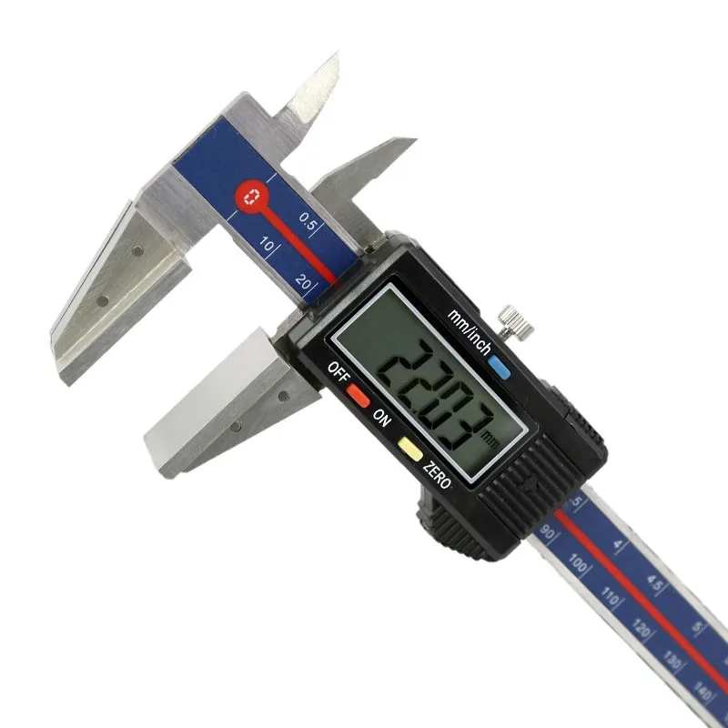 0-150mm 6inch Wire rope calipers wide large jaw BROAD FACE cable vernier caliper