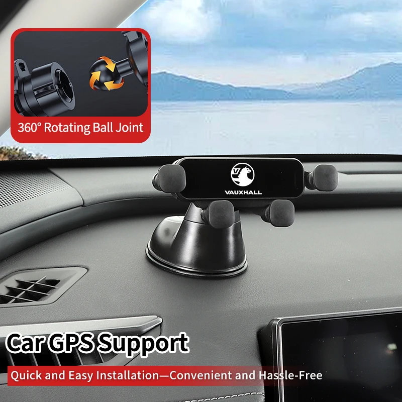 Gravity Car Cell Phone Holder Suction Cup Base Universal GPS Mount For Vauxhall VXR Dokker Lodgy Logan Sandero Duster Stepway