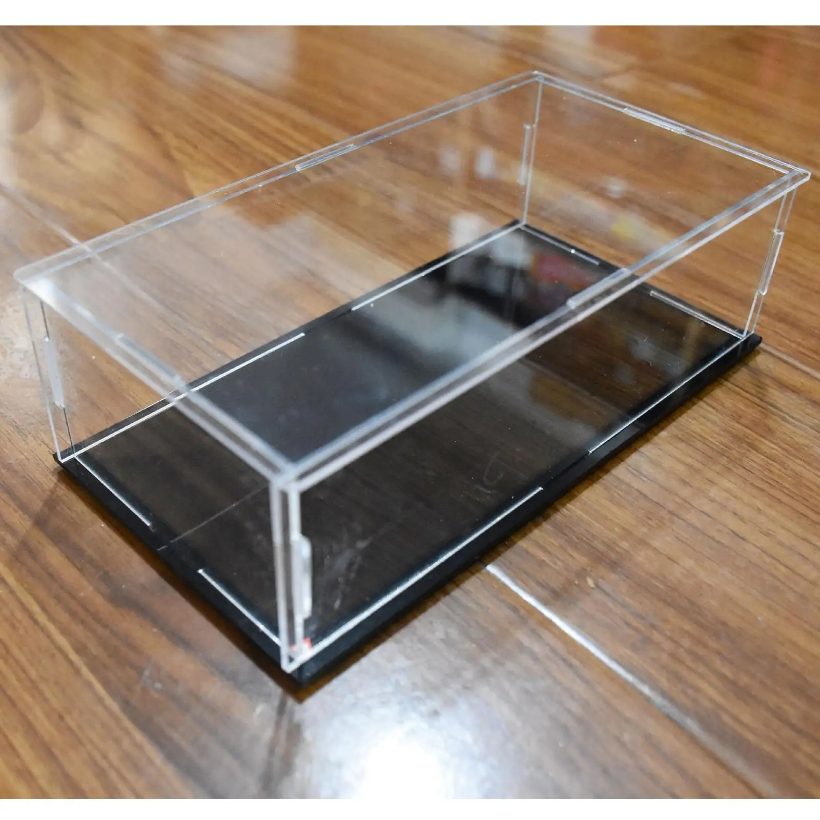 Clear Acrylic Display Case Collection Display Stand for Model Cars Statue