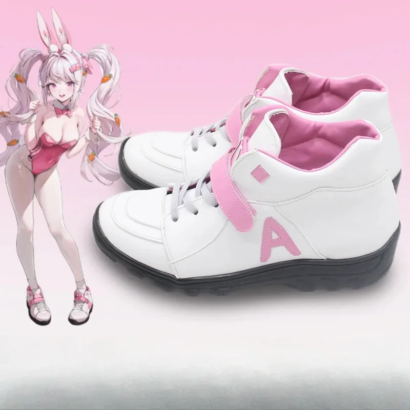 Game  Goddess of Victory: Nikke Alice Wonderland Bunny Girl Cosplay Shoes Halloween Aksesori Dibuat Sesuai Pesanan