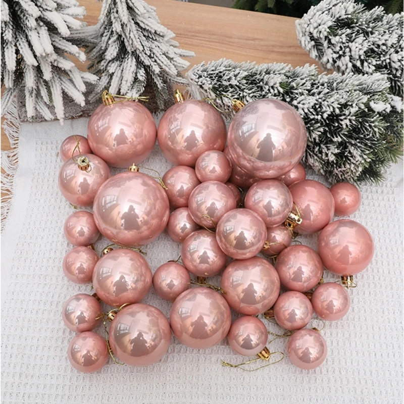 Delicate Christmas Decoration Sphere Hanging Sphere Ornament for Wreath Tree Dropshipping