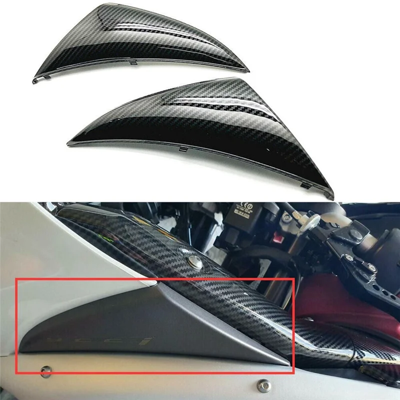 

Впускная крышка воздушной приборной панели мотоцикла, обтекатель, панель из углеродного волокна для Yamaha YZF R1 2009 2010 2011 2012 2013, замена