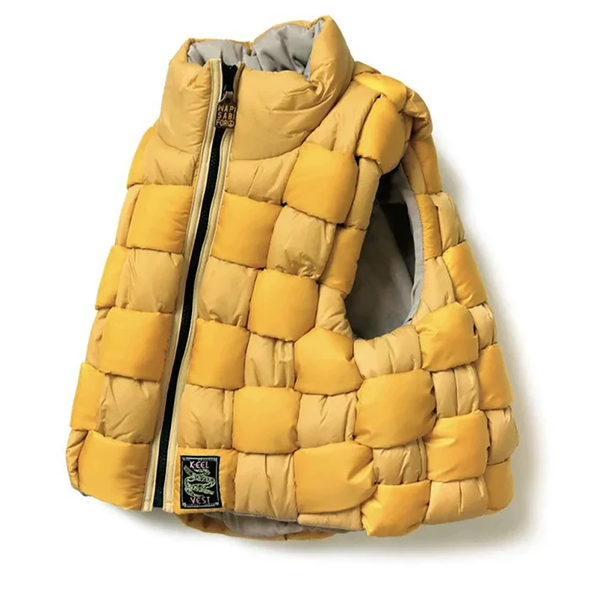 21AW KAPITAL Hirata Kazuhiro اثنين من لهجة القطن الخالص الدافئة مزدوجة الوجهين ارتداء عالية طوق المنسوجة سترة سترة قطن