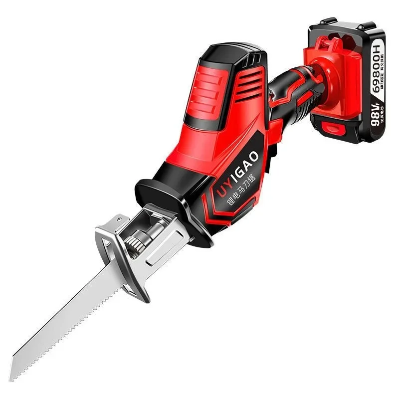 

2025 сабельная пила, перезаряжаемая маленькая бензопила, нож для лошади, бытовая маленькая мощная уличная ручная лесозаготовительная пила, литиевая