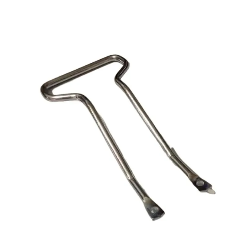 Injection Molding Machine Accessories Φ8 Hopper Handle Stainless Steel Galvanized Handles Scrap Hoppers for Haitian