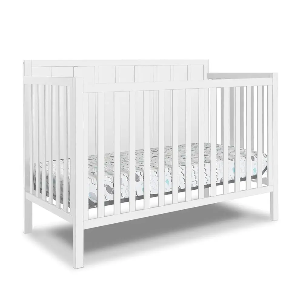 

Classic 4-in-1 Convertible Crib, Crafted from Solid Wood with Non-Toxic Finish, Transforms into Baby Bed, Toddler Bed, Daybed, a
