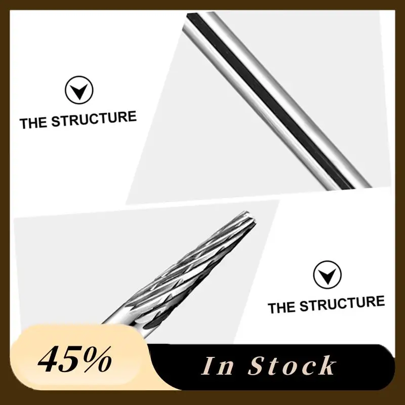 A78K New 3-Piece Bead Polishing Drill Rod, Steel Construction With Cylindrical Grind And Fixed Needles