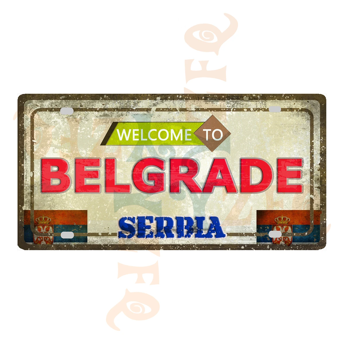 Toronto Vienna Oslo City Vintage Poster Metal Sign Tin Plate Travel Souvenirs Wall Bar Home Shop Decor Gift 30X15CM KL-0025B