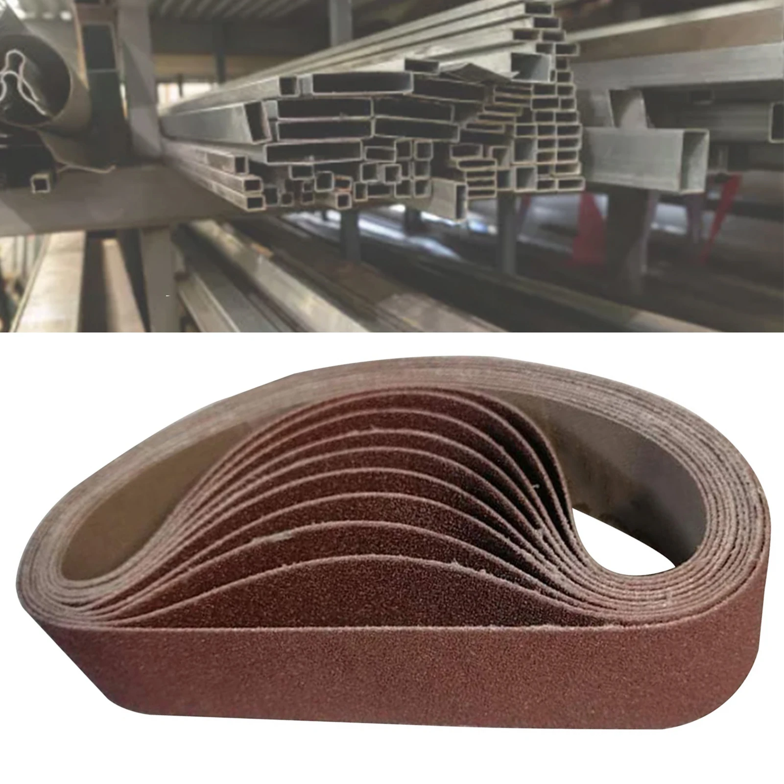 Fita de lixa de alumina 80 grãos 330x30mm rolo de lixadeira abrasiva para moagem polimento rolo de lixa abrasiva