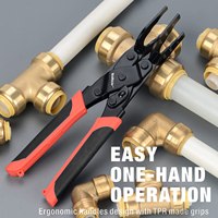 Disconnect Tongs Tool for Push to Connect Fitting Removal for Demount Brass Fit Clamp for Copper Pipe