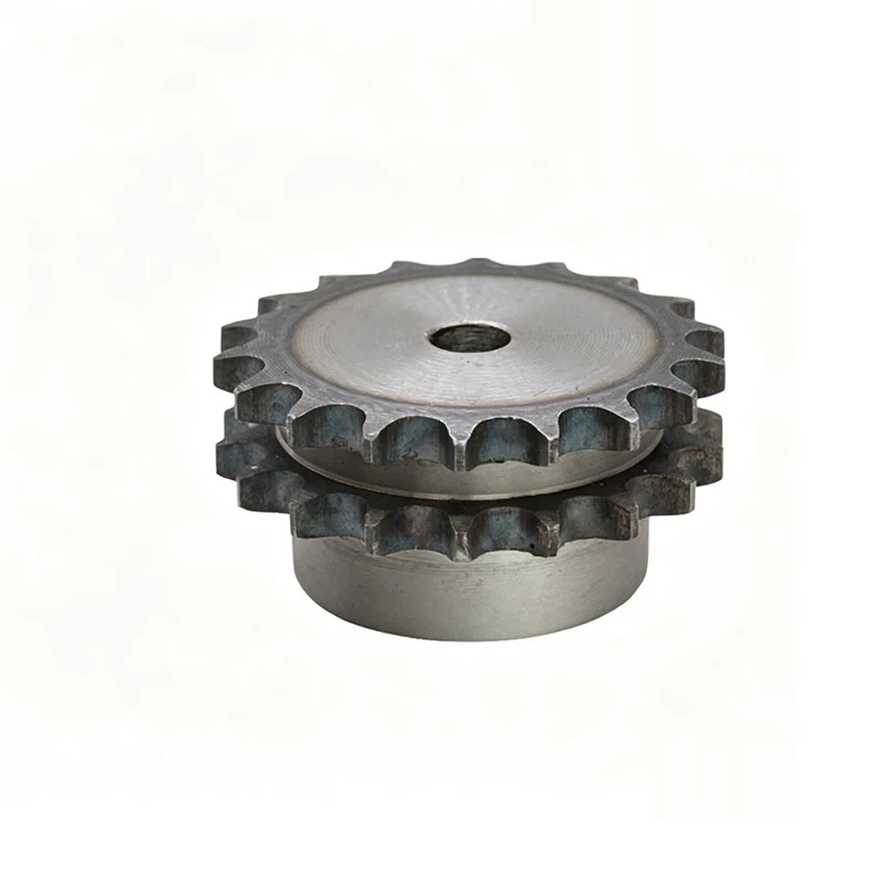 12A Duplex Stepped Sprocket 6-Pitch 12-30T OD 80-190mm 304 Stainless Steel Industrial Drive Wheel