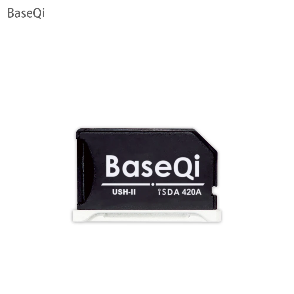 Imagem -03 - Baseqi-adaptador de Cartão Micro sd para Macbook Pro 14 Polegadas e 16 Polegadas Alumínio m1 m2 m3 Espaço Preto 420ab