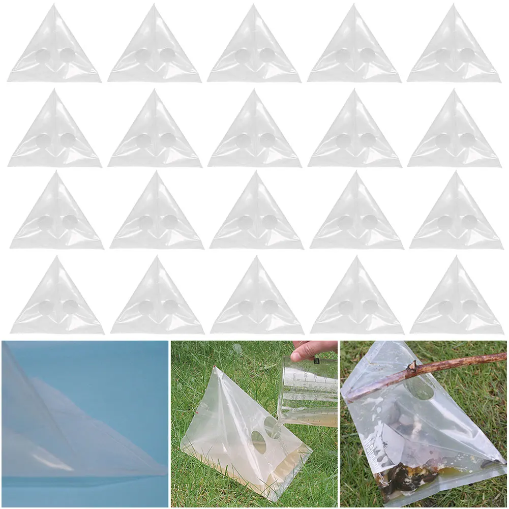 

20 Pcs Reptile Trap Disposable Slug & Snail Traps Bag Garden Farm Plant Protector for Indoor and Outdoor for Gardening