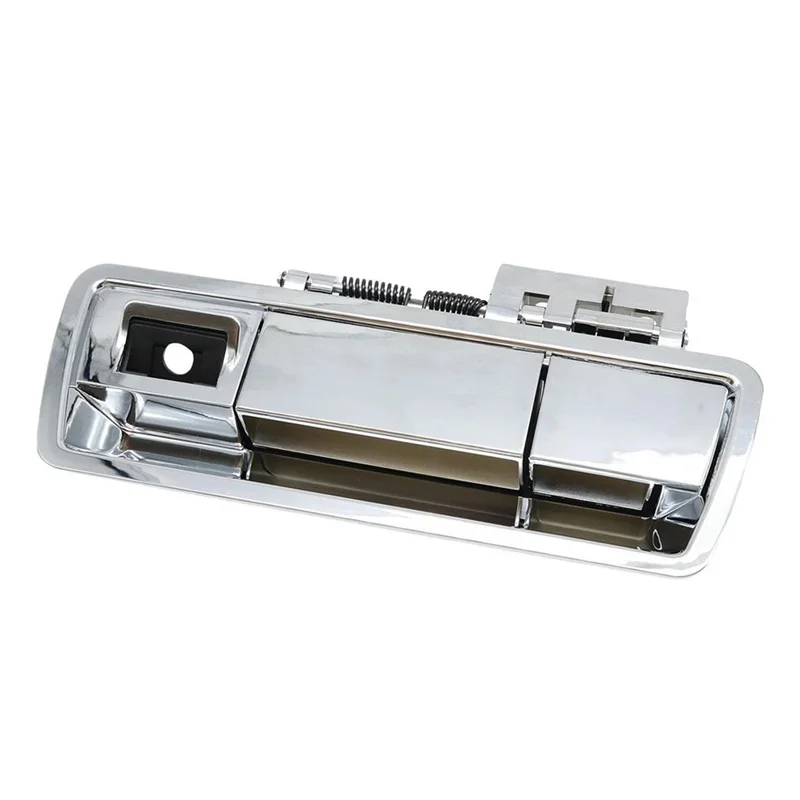 

A77Q-Chrome Liftgate Rear Door Handle Camera Hole For Nissan Armada 2004-2015 W/Outside Handle