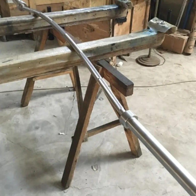 Squat Weightlifting Buffalo Barbell Bar, Fitness Strength Training Bend Bar, Big Bend Bar Barbell Bar