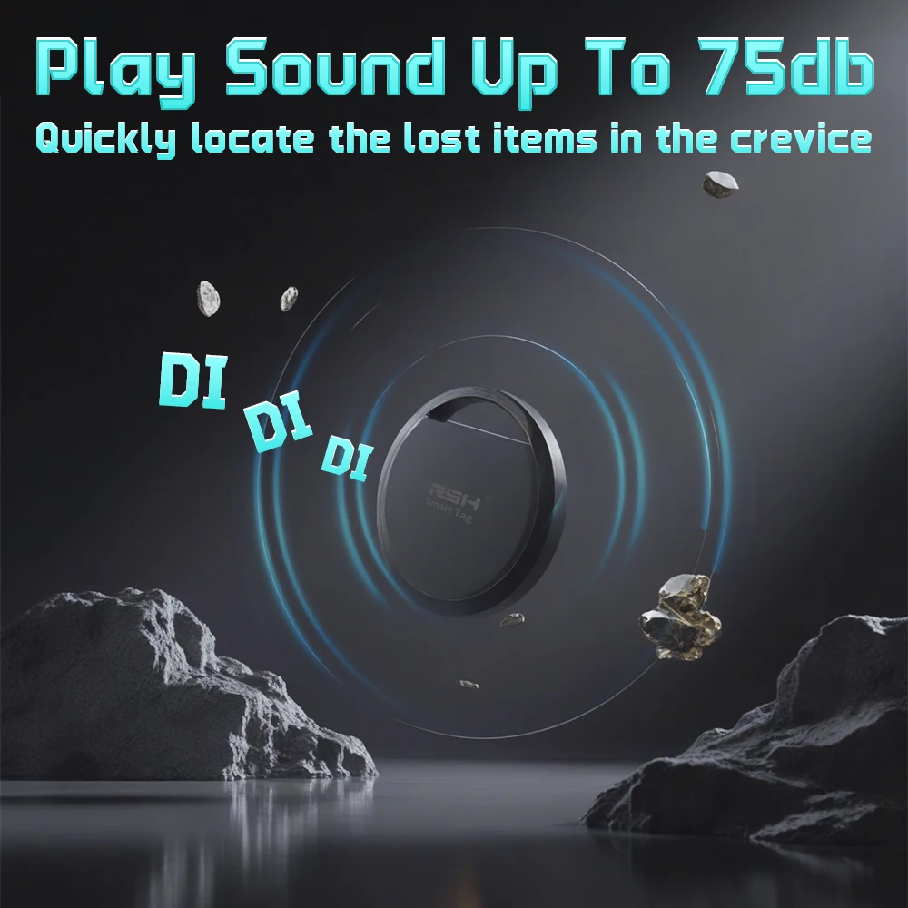 جهاز تتبع RSH Security المضاد للخسارة بنظام تحديد المواقع Android Mini المحمول يعمل مع جهاز البحث عن محور Google لعلامة Samsung Moto Car AI