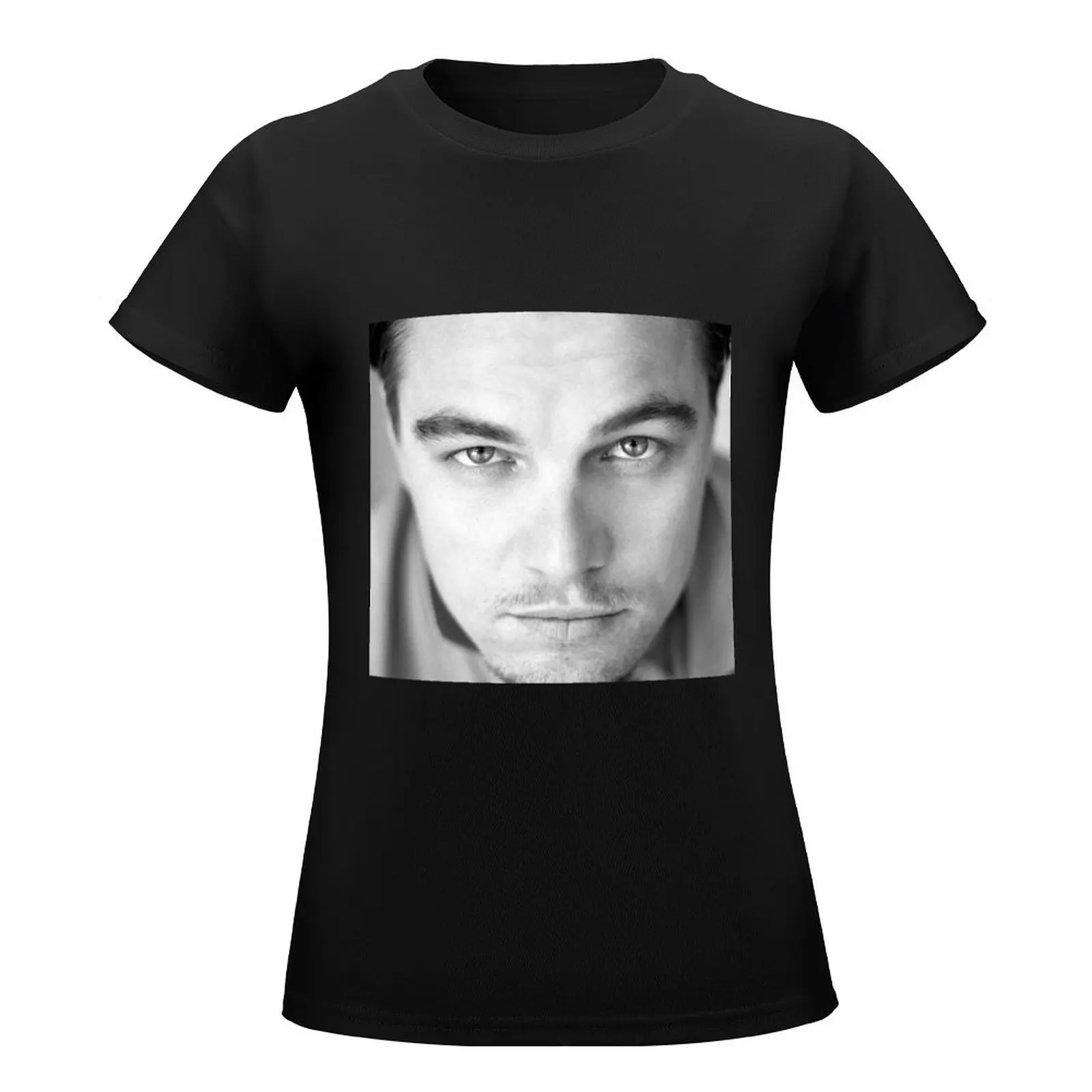 Leonardo DiCaprio Cute T-Shirt summer top female cute t-shirts for Women