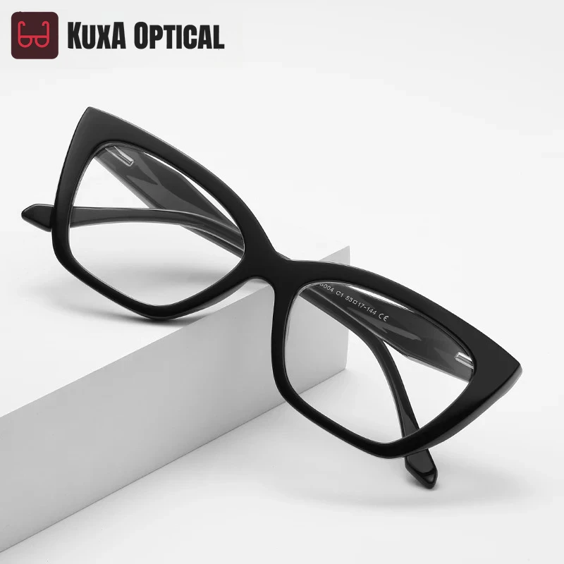 

KUXA Simple Butterfly Fashion New Personalized Design Women's Anti-Blue Light Reading Glasses Customizable Prescription LS004