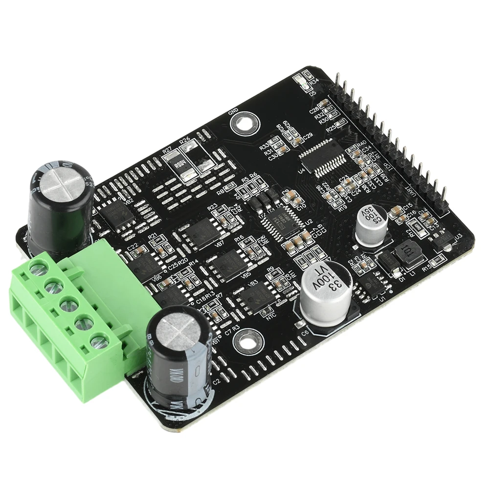 DC 6-80V BLDC Three Phase DC Brushless Motor Controller PWM High Power 1600W 50A Motor Driver Board Motor Regulator