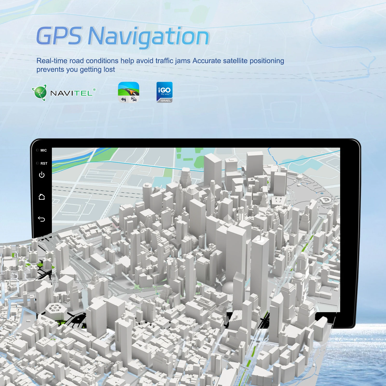 Camecho 7 9 10 بوصة 8Core 4G + 64G راديو السيارة أندرويد 2 Din Autoradio GPS ستيريو واي فاي لاسلكي Carplay أندرويد السيارات الوسائط المتعددة