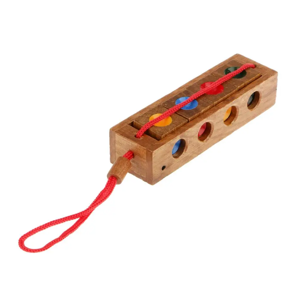 

Wooden Crazy Four Puzzle Toy Traditional Game Family Home Gift