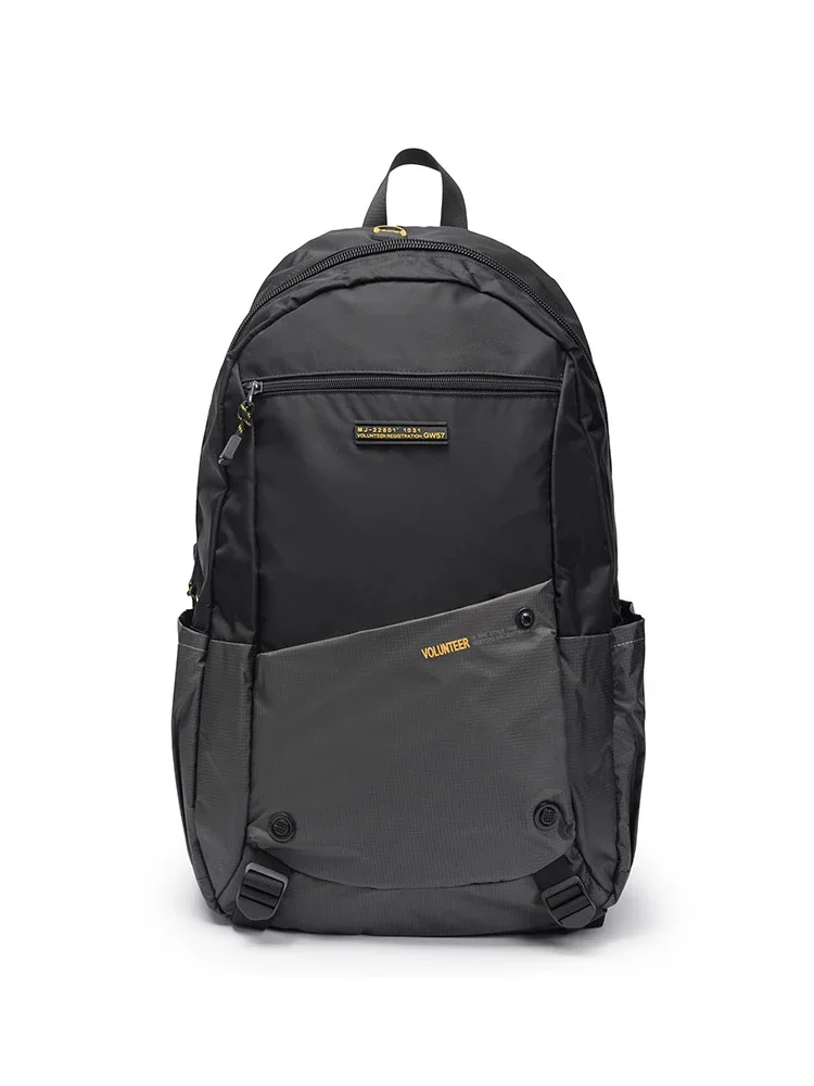 Mochila de nailon para hombre, bolso elegante e informal de alta calidad con múltiples bolsillos que combina con todo, 2023, novedad de 1698