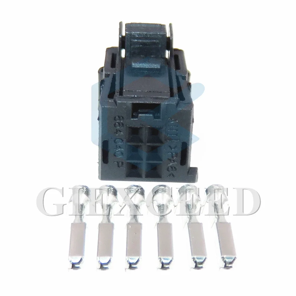 

2 Sets 6 Pin Unsealed Socket 0.6 Series Miniature Plastic Housing Connector 98192-0001 Automobile Electric Wire AC Assembly Plug