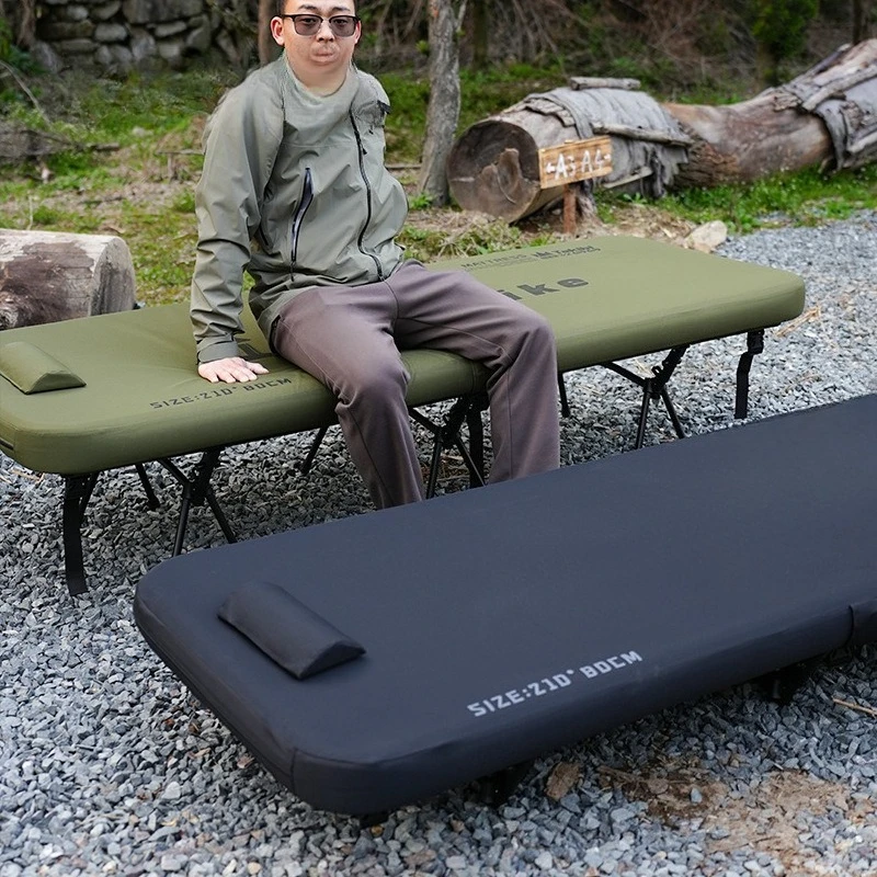 

Duo Suspension Bed Outdoor Camping High Elastic Brushed Inflatable Mattress Off the Ground Camp Bed