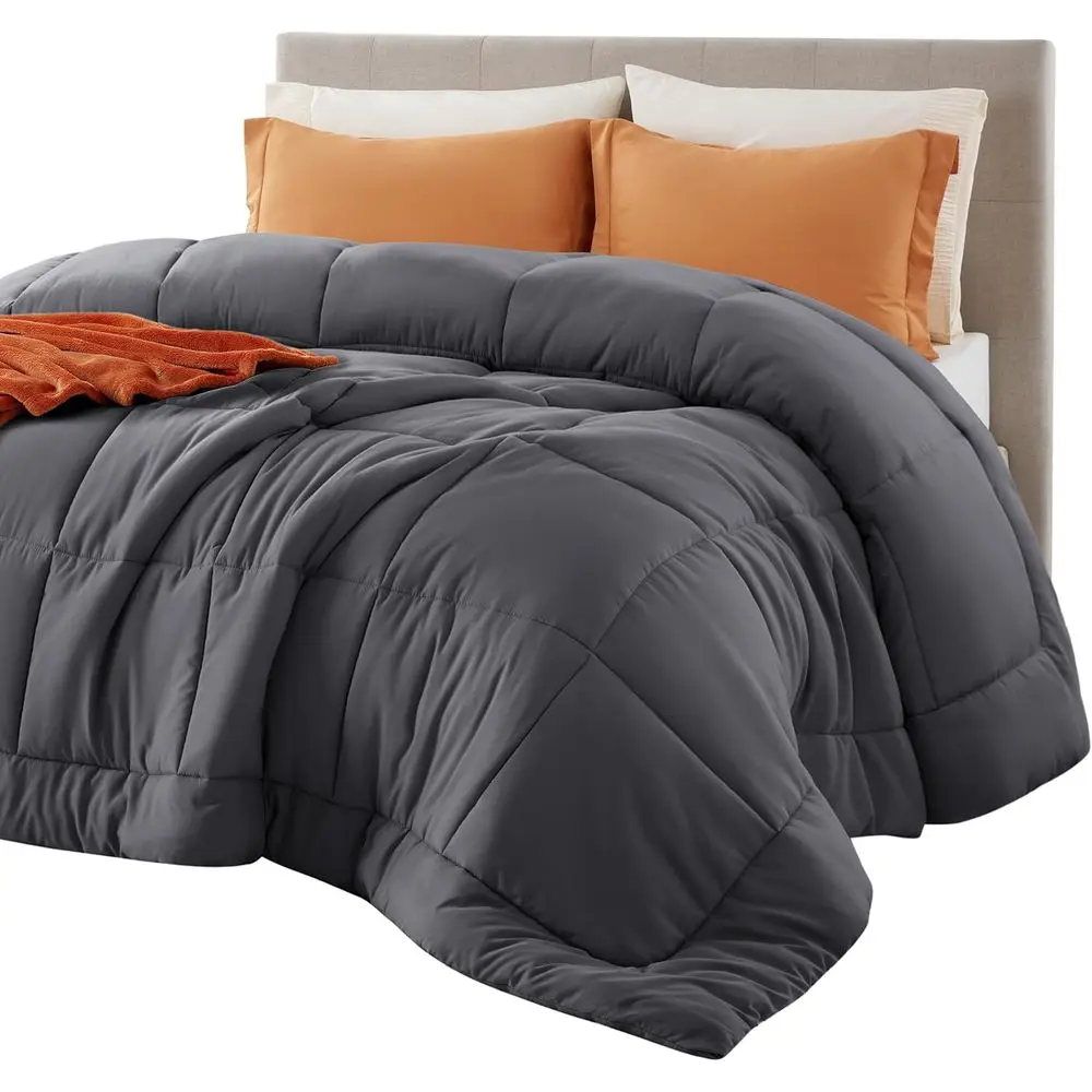 

Comorter Duvet Insert - Quilted Comorters Queen Size, All Season Duvet, GentleSot Down Alternative Bedding Blanket, with 8 Tabs,