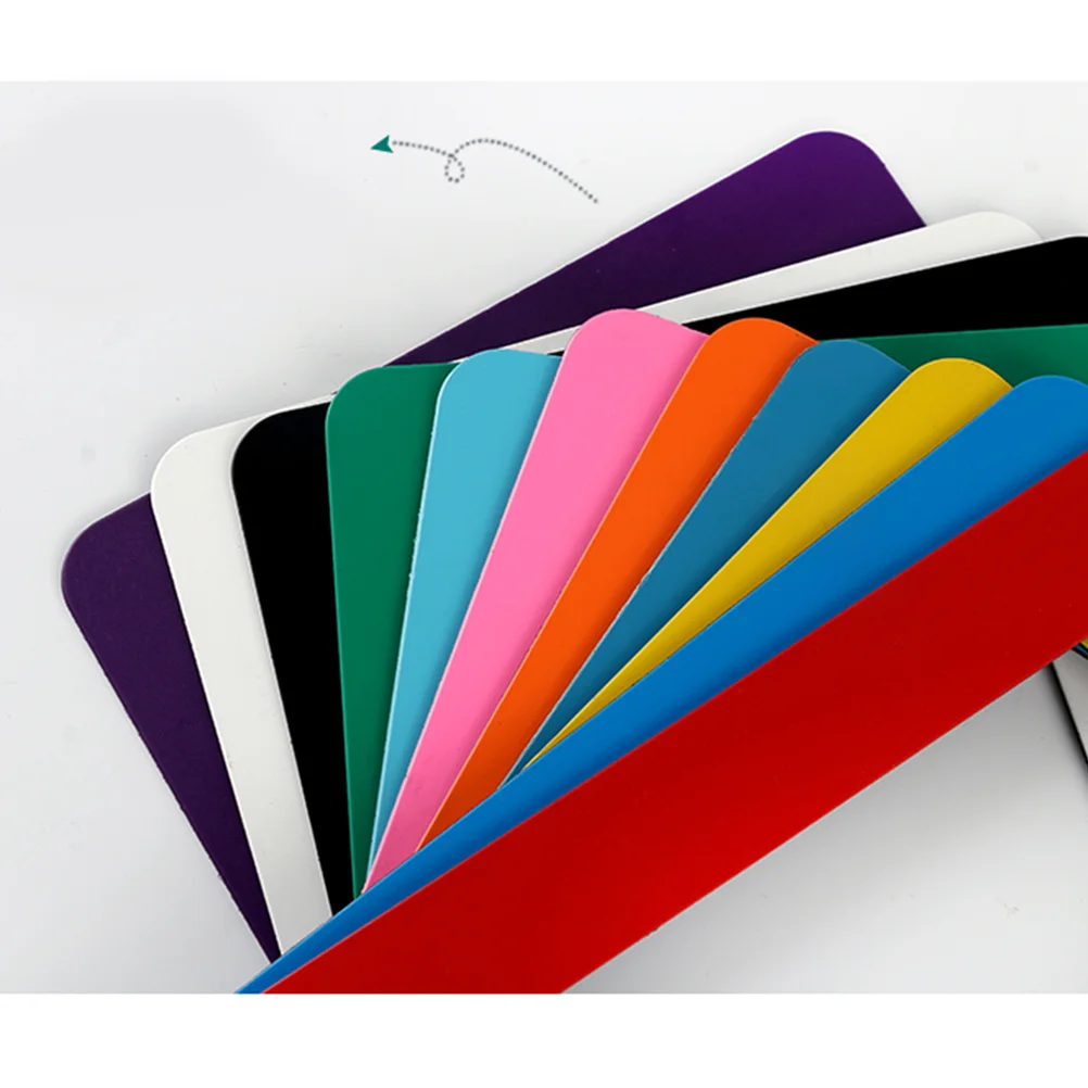 

5pcs Magnetic Photo Frame Stickers Pvc Bendable Rollable No Hole Required Refrigerator Decor For Home Kitchen Cabinet Picture