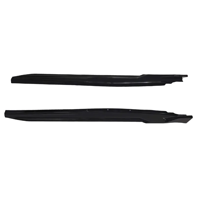 Suitable for 17-24 BMW X2 Black Warrior side skirts made of PP material